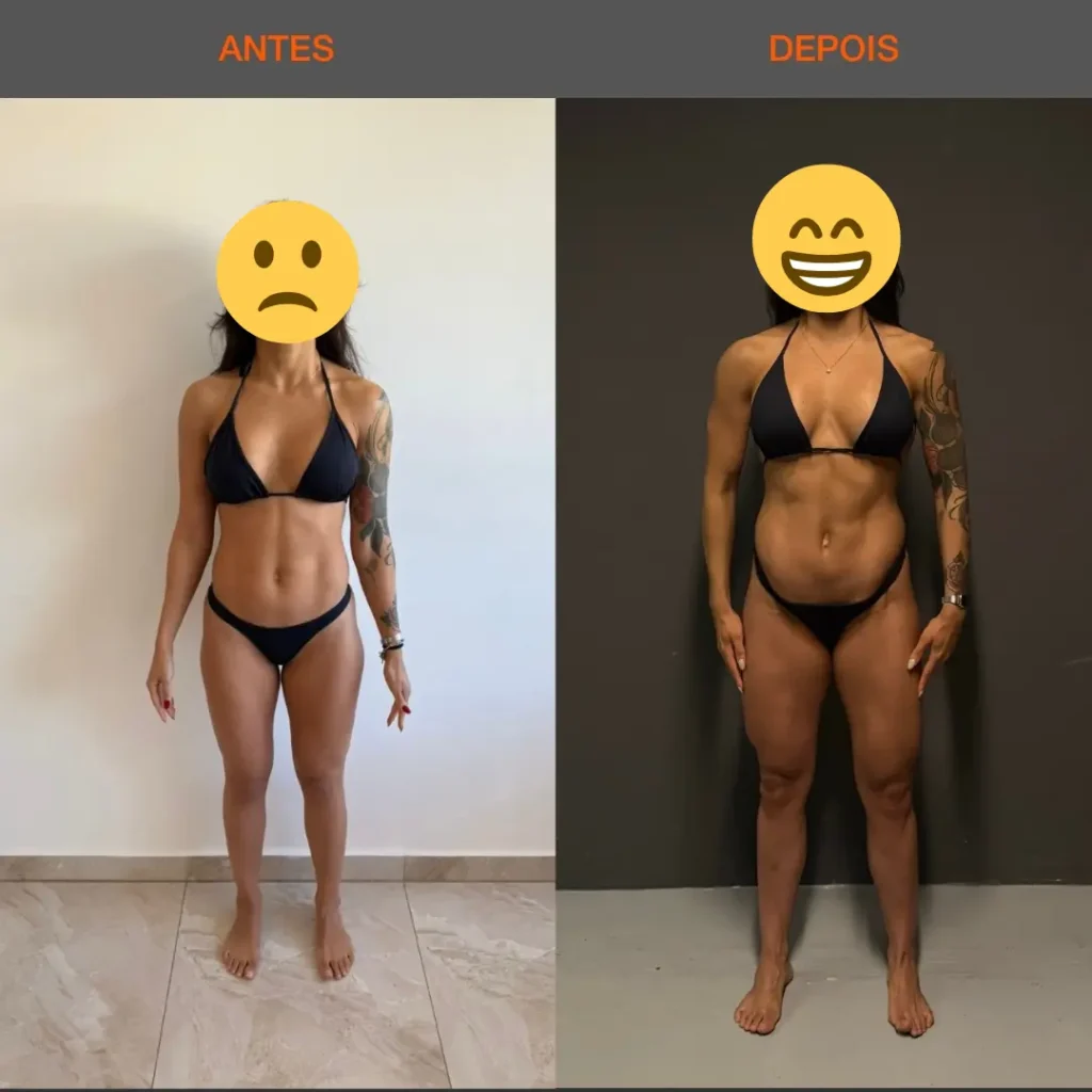 Antes e Depois 10 mulher