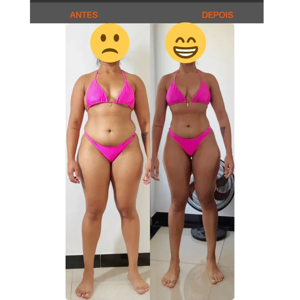 Antes e Depois 14 mulher